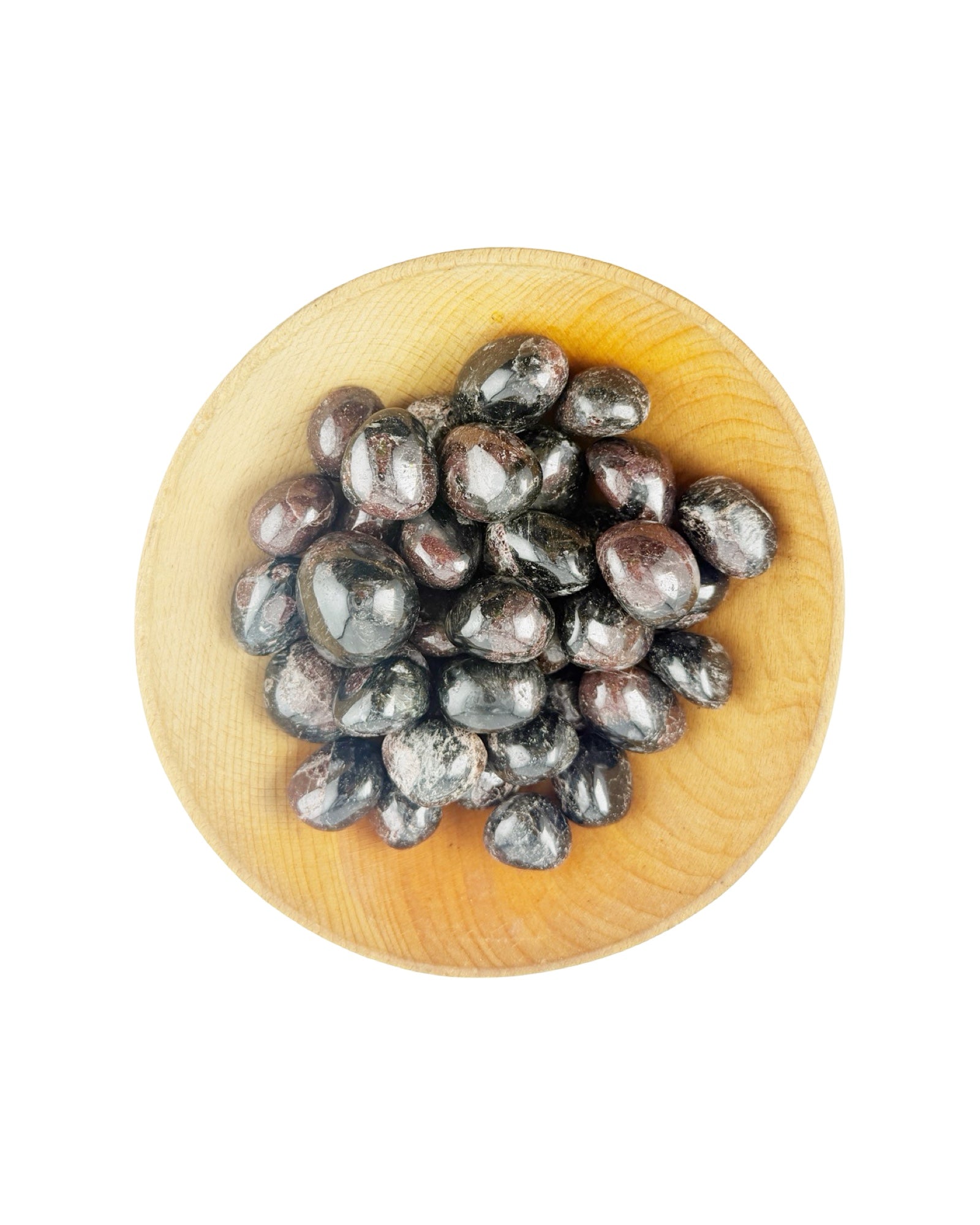 Garnet & Astrophyllite Tumbled Stone