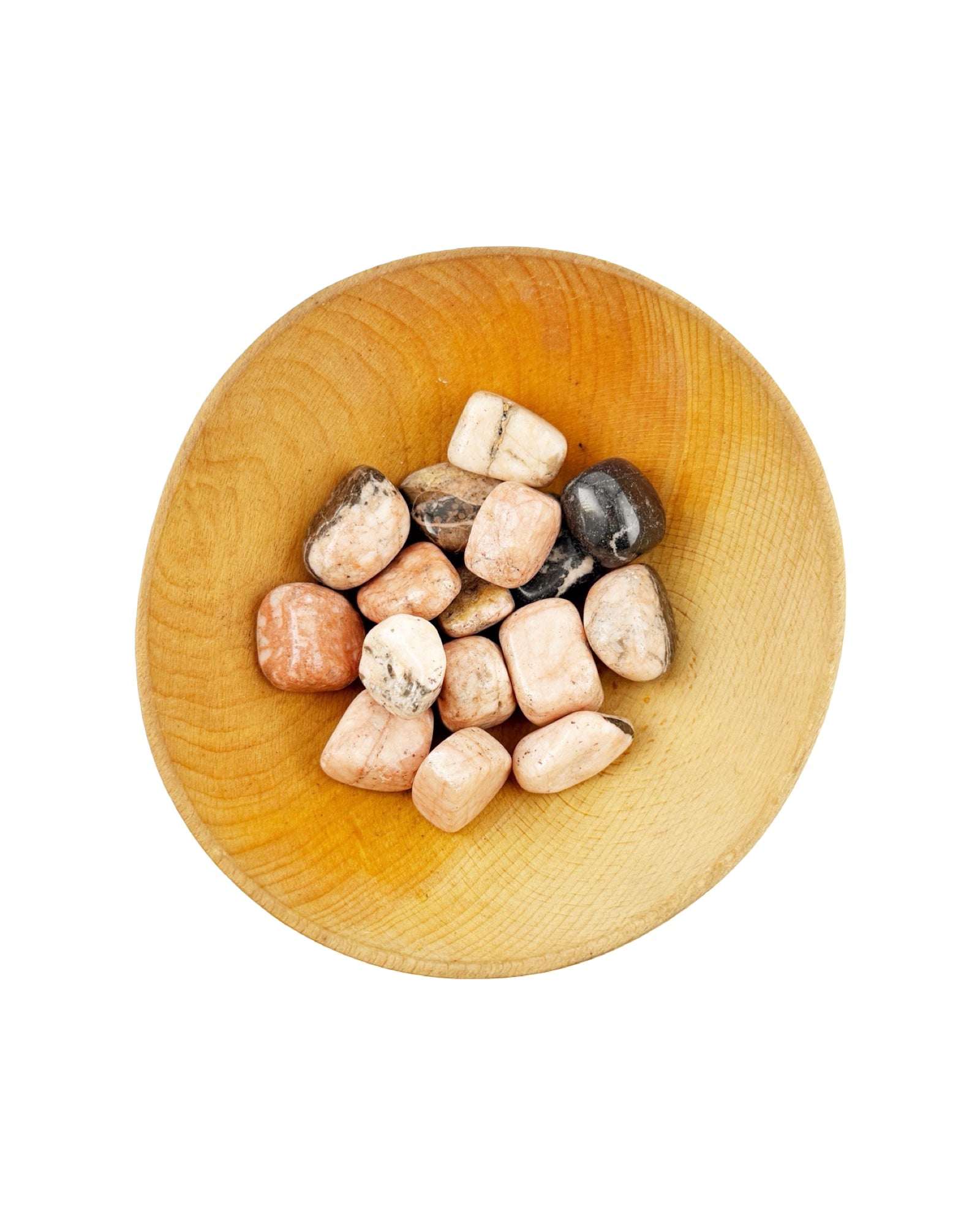 Pink Zebra Jasper Tumbled Stone