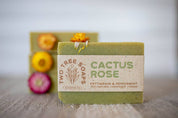 Cactus Rose Bar Soap – Herbal & Fresh (Vegan, Palm-Free)