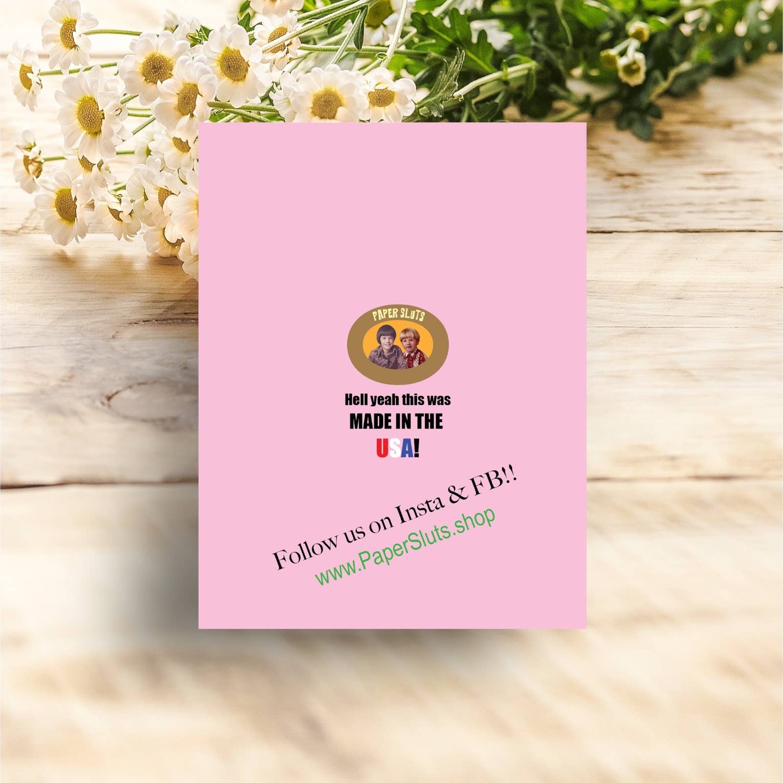 Fabulous AF Funny Compliment Card