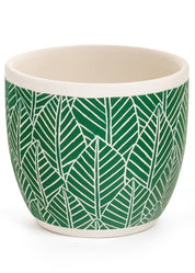 Terra Green Ceramic Pot Cover