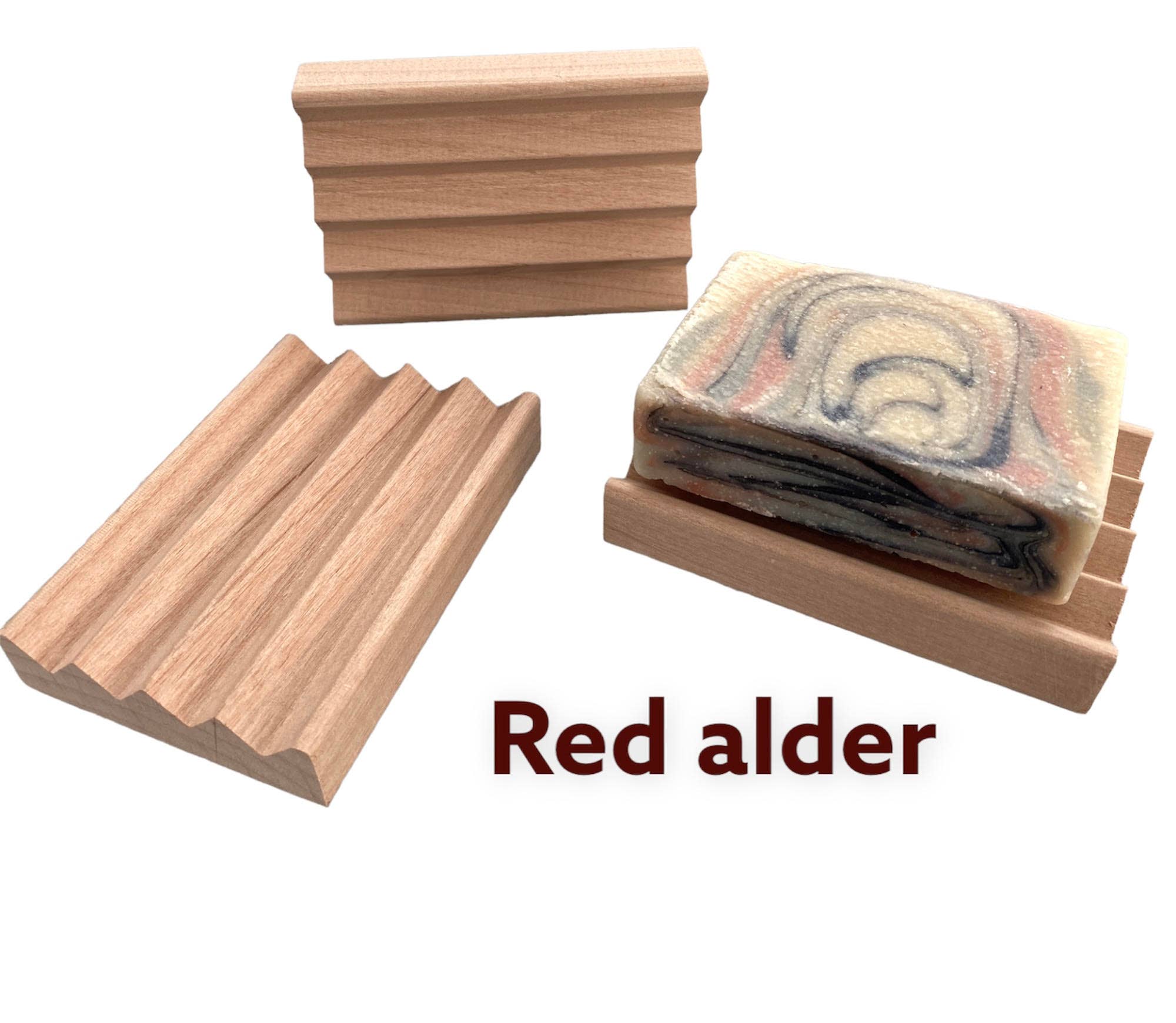 Alder Wood Soap Saver Dish
