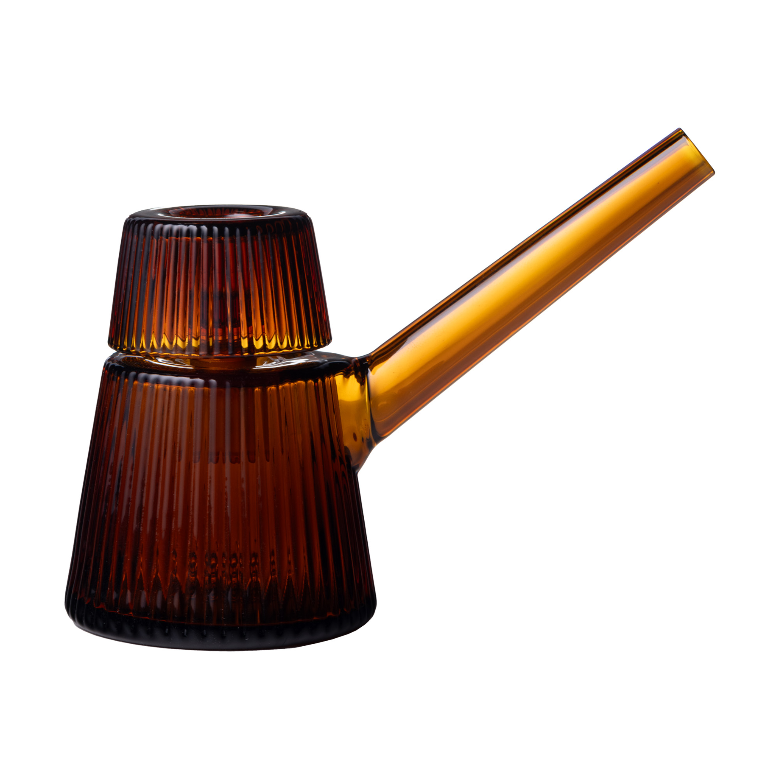 Deco Glass Bubbler | Art Deco Water Pipe