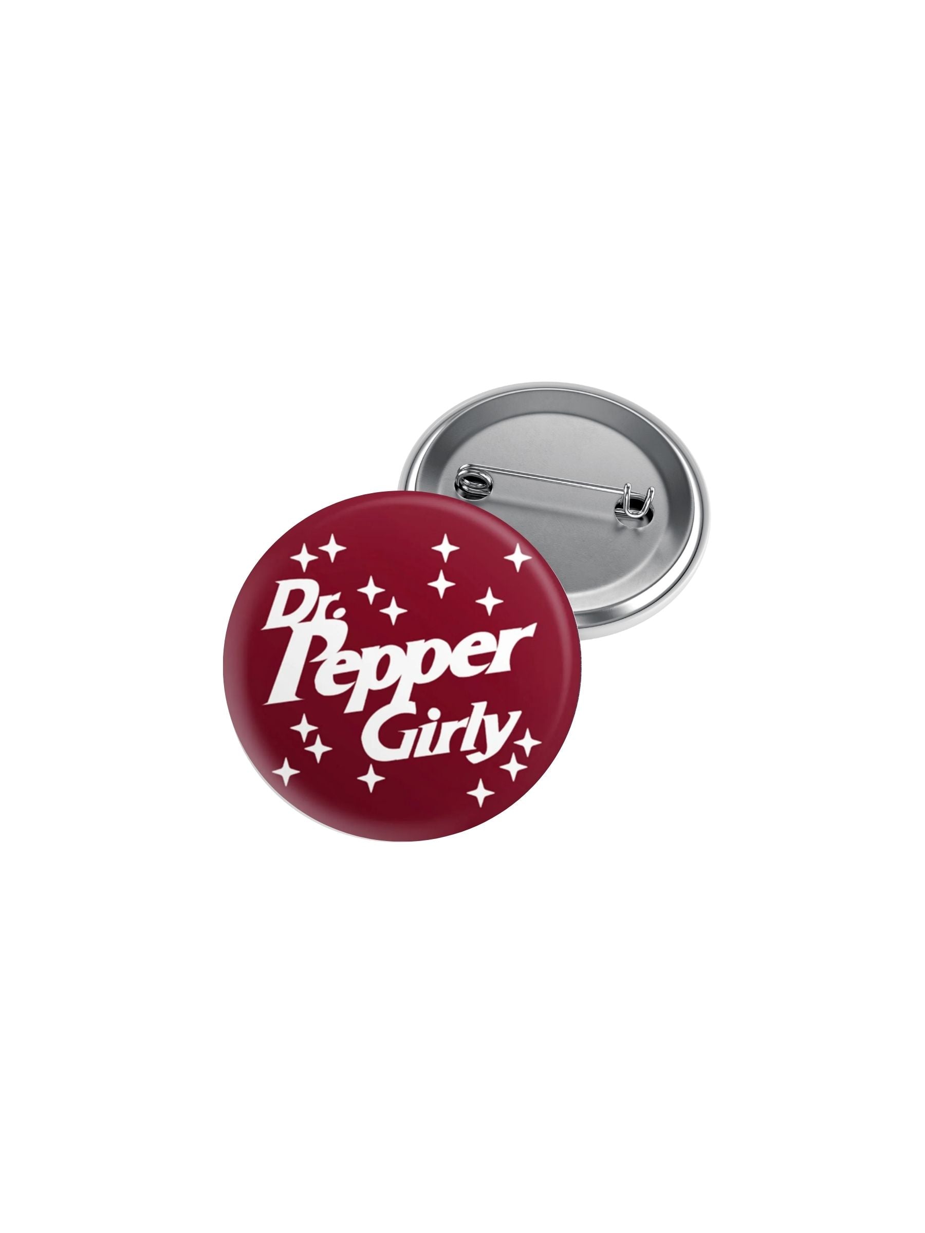 Dr. Pepper Girly Button