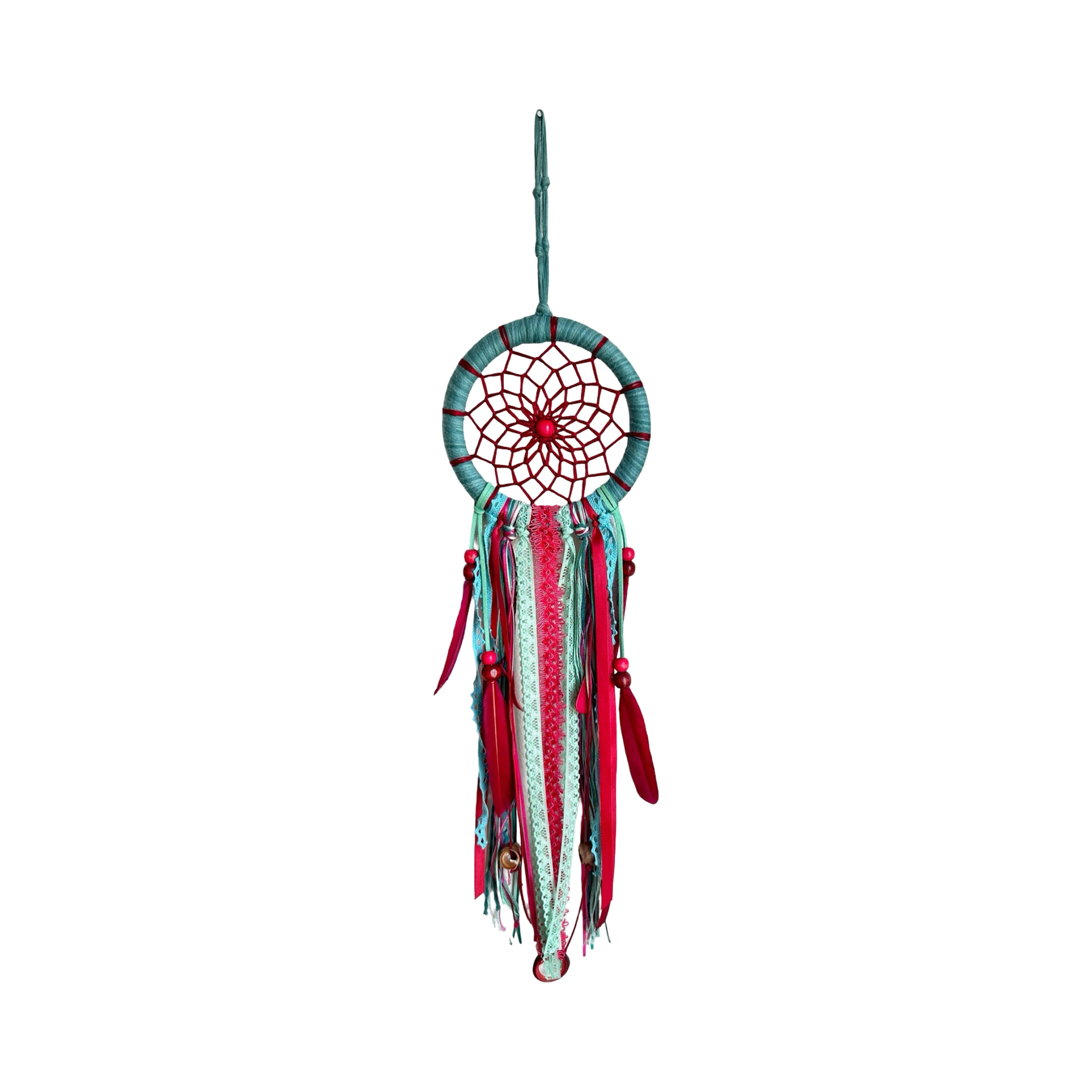 Hand-Crocheted Dreamcatcher – 5" (various colors)