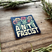 Anti Fascist Flower Sticker