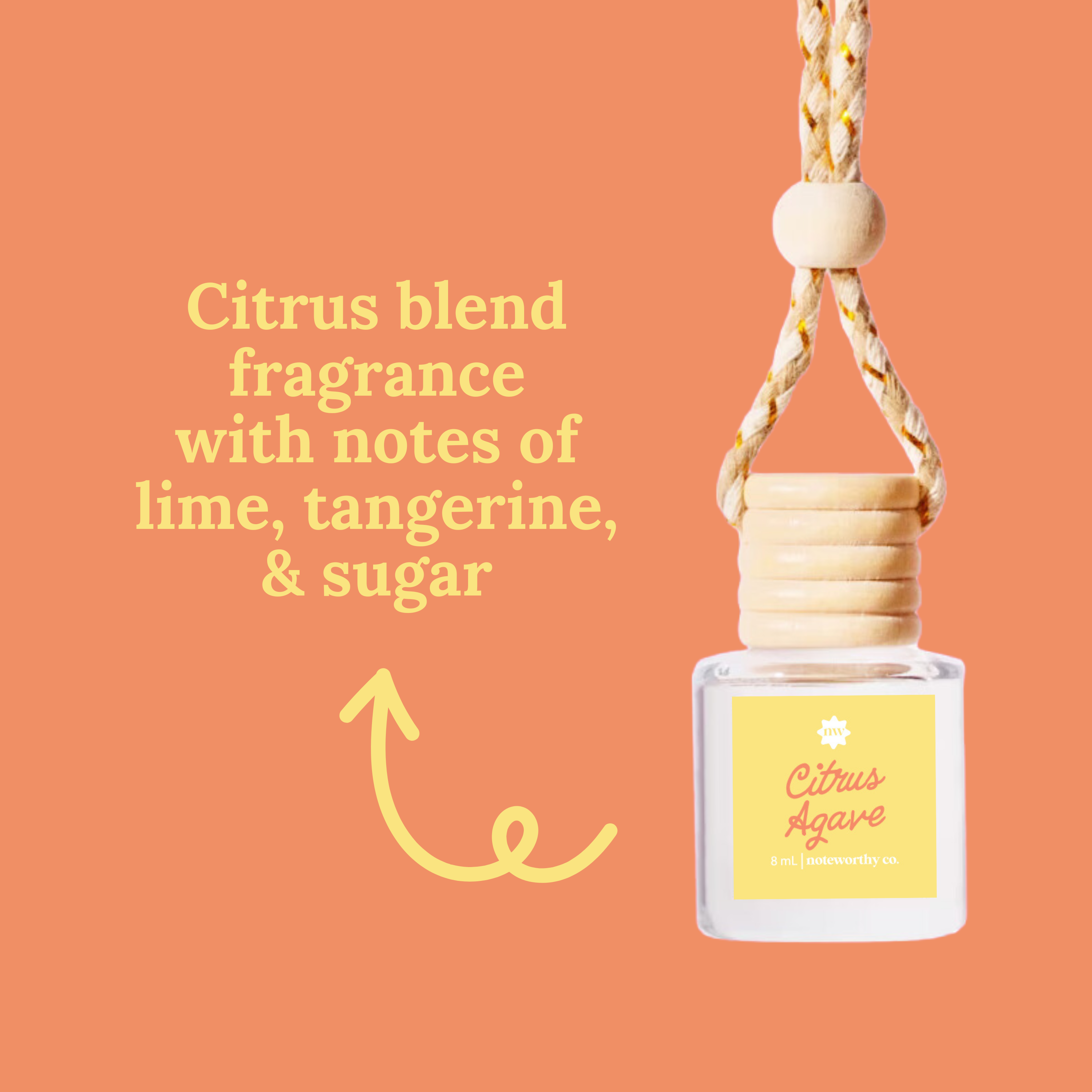 Car Diffuser Citrus Agave