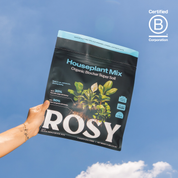 Rosy Soil Organic Indoor Potting Soil – Peat-Free Houseplant Soil, 4 Qt