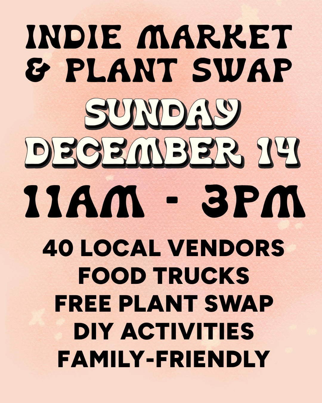 Sunday, December 14: Sarasota Indie Market & Plant Swap