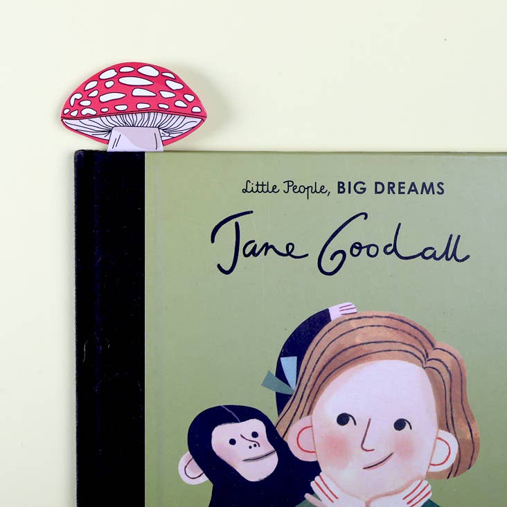 Mushroom Die Cut Bookmark