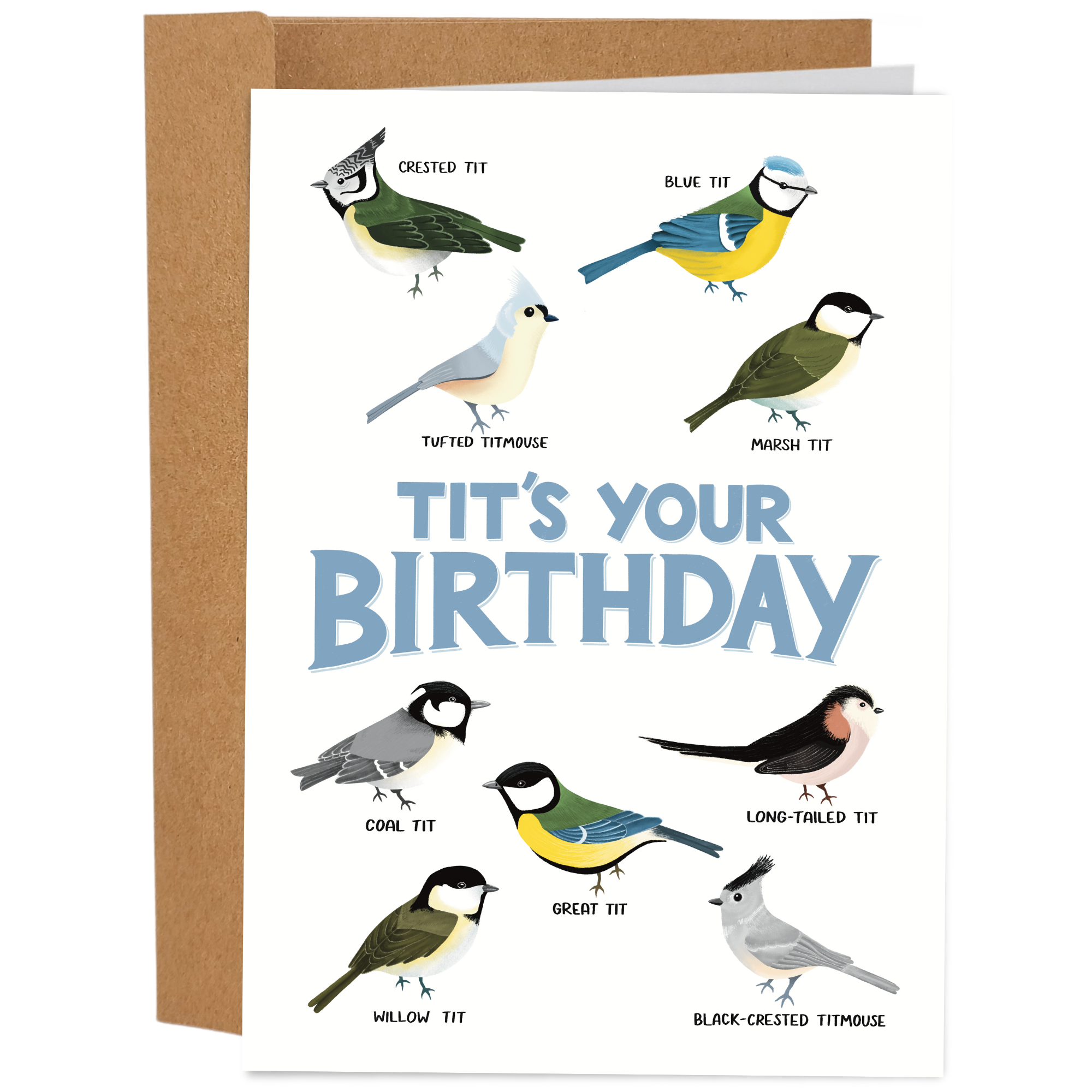Tit's Your Birthday Funny Birthday Card