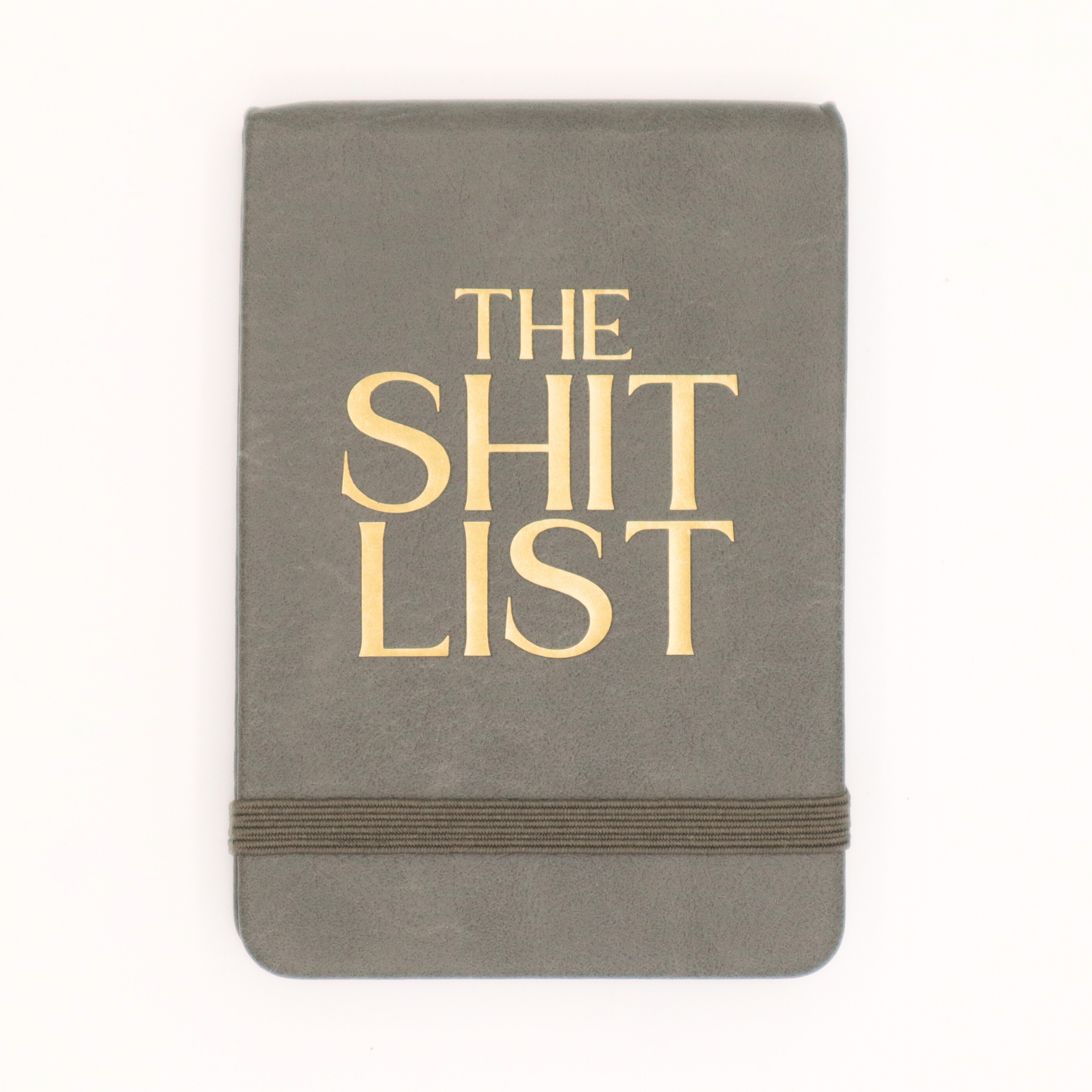 The Shit List - Leatherette Pocket Journal