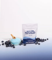 Bath Time Makes Me Feel Less Murdery | Blueberry Bliss Epsom Salt Bath Soak