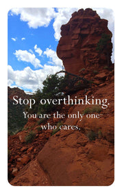 Disappointing Affirmations Deck – 52 Realistic Affirmation Cards