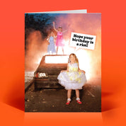 Hope Your Birthday Is a Riot! Birthday Card