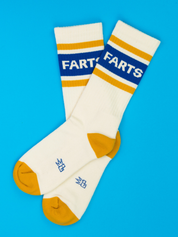 Farts Sassy Gym Crew Socks