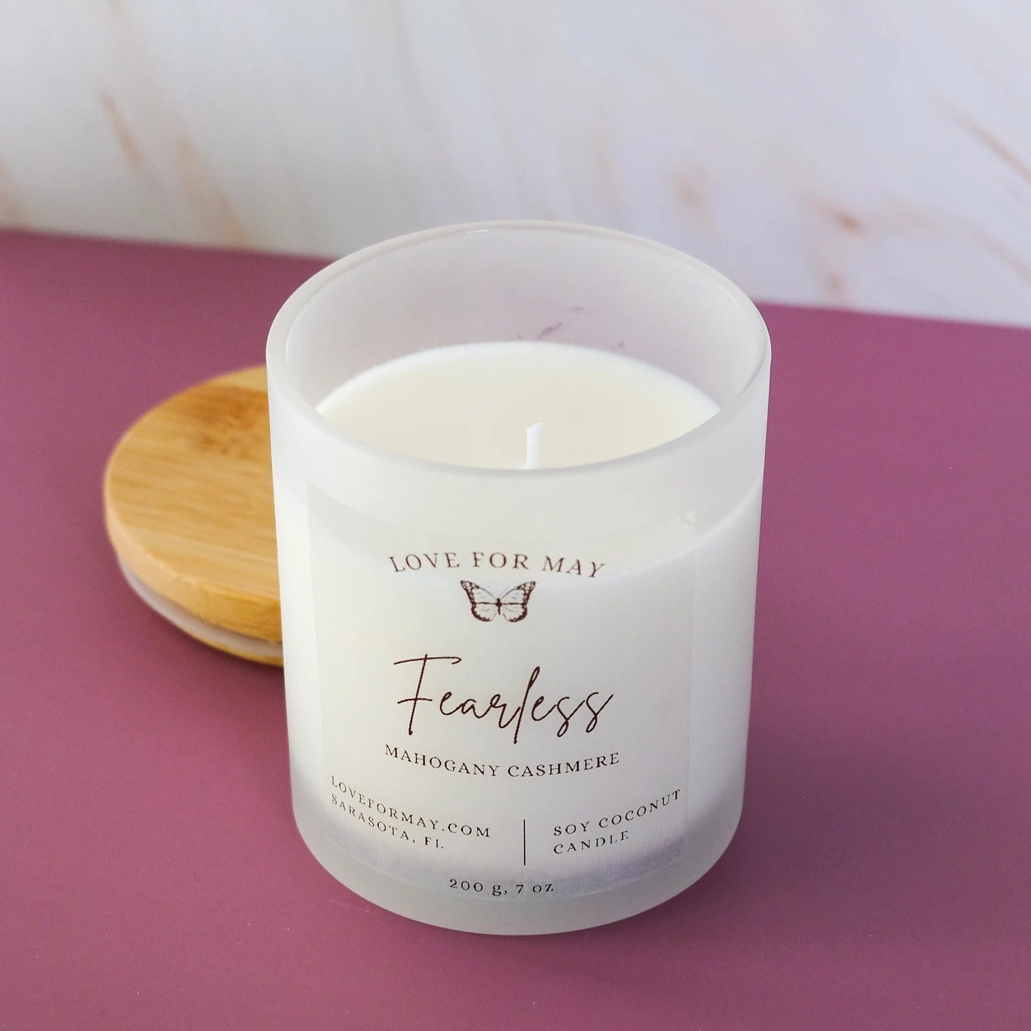 Fearless Mahogany Cashmere Candle