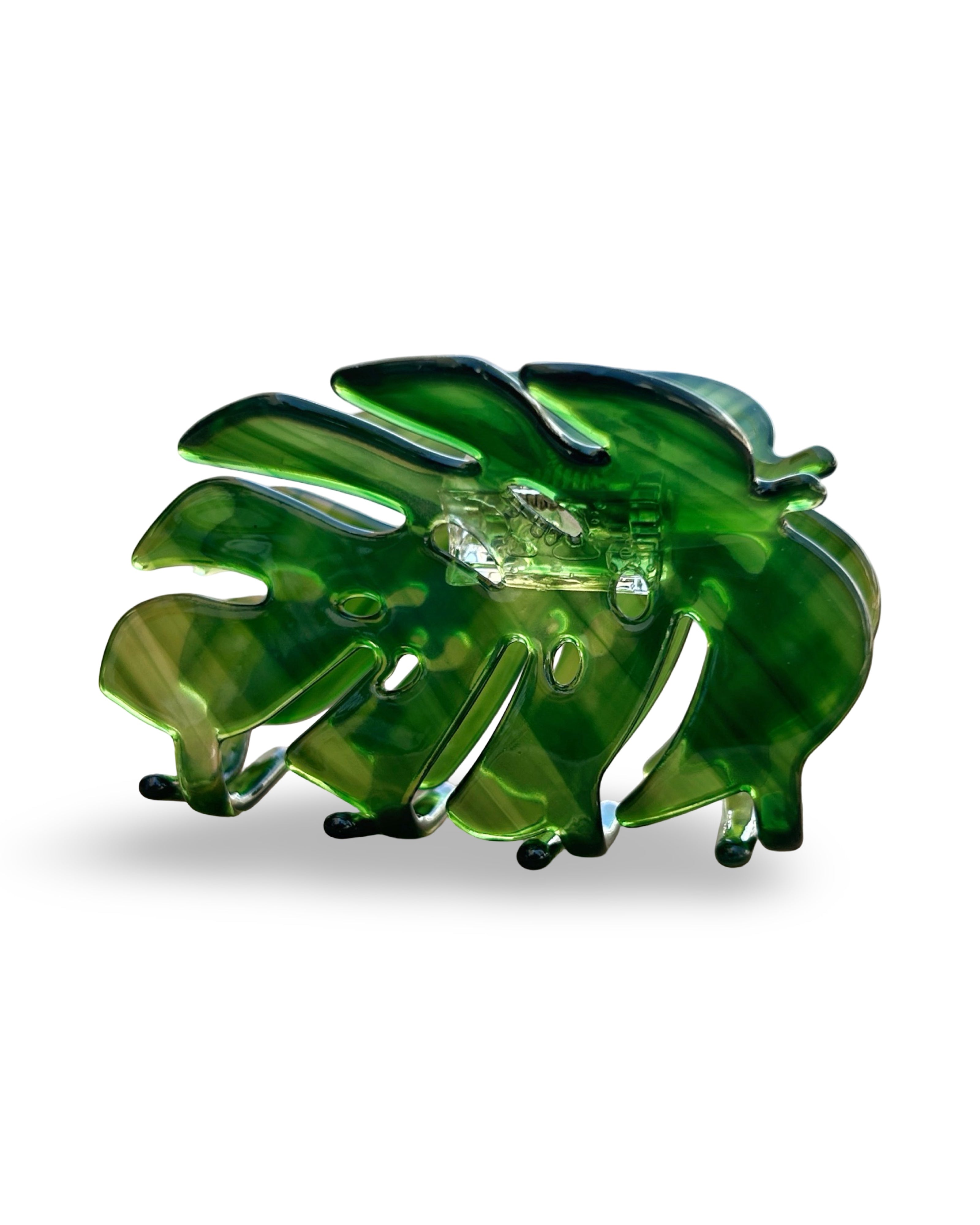 Monstera Leaf Hair Claw Clip