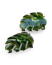 Monstera Leaf Hair Claw Clip