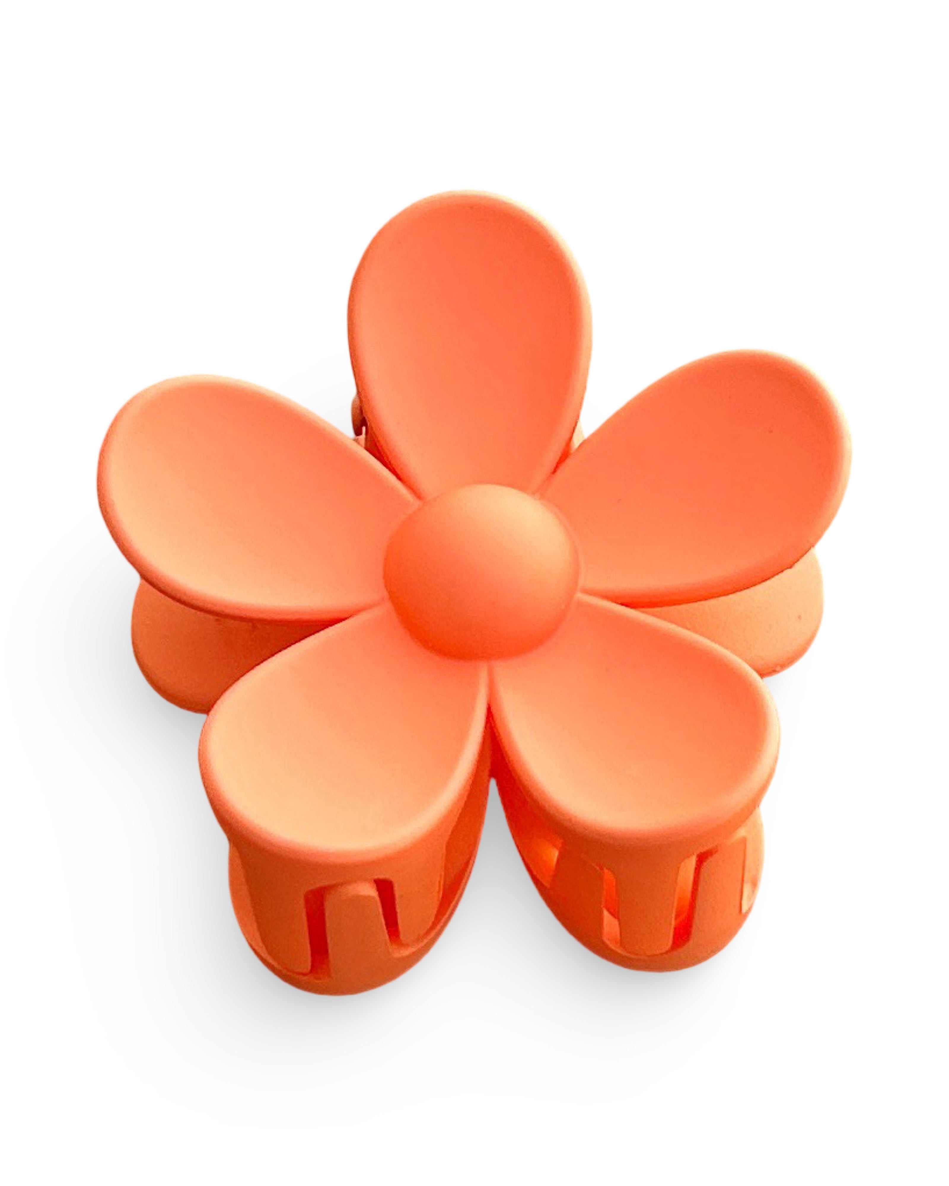 Groovy Flower Hair Claw Clip