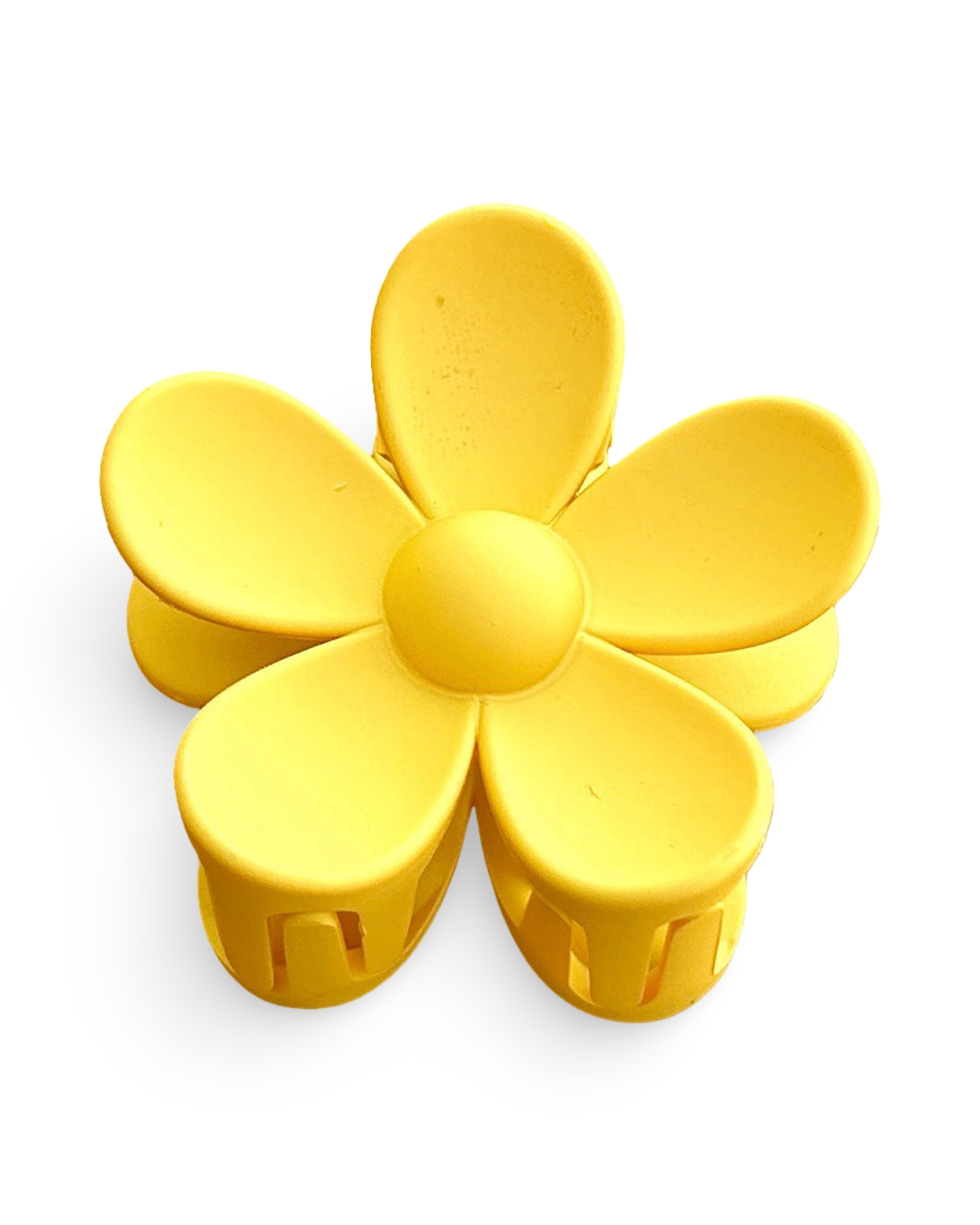Groovy Flower Hair Claw Clip