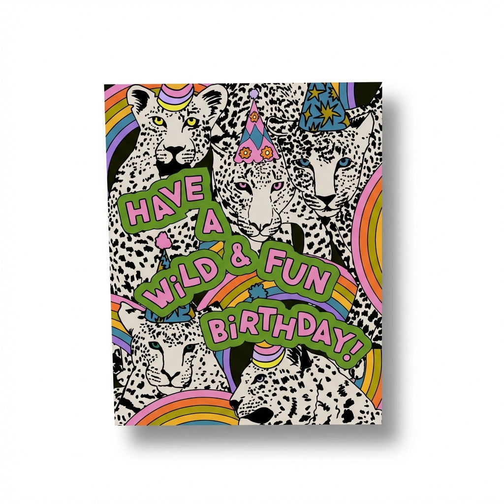 Have A Wild & Fun Birthday Card