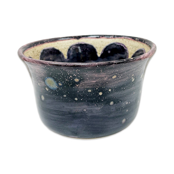 Purple Galaxy Plant Pot by Robinina