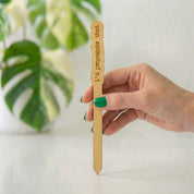 Wood Plant Stakes with Personality