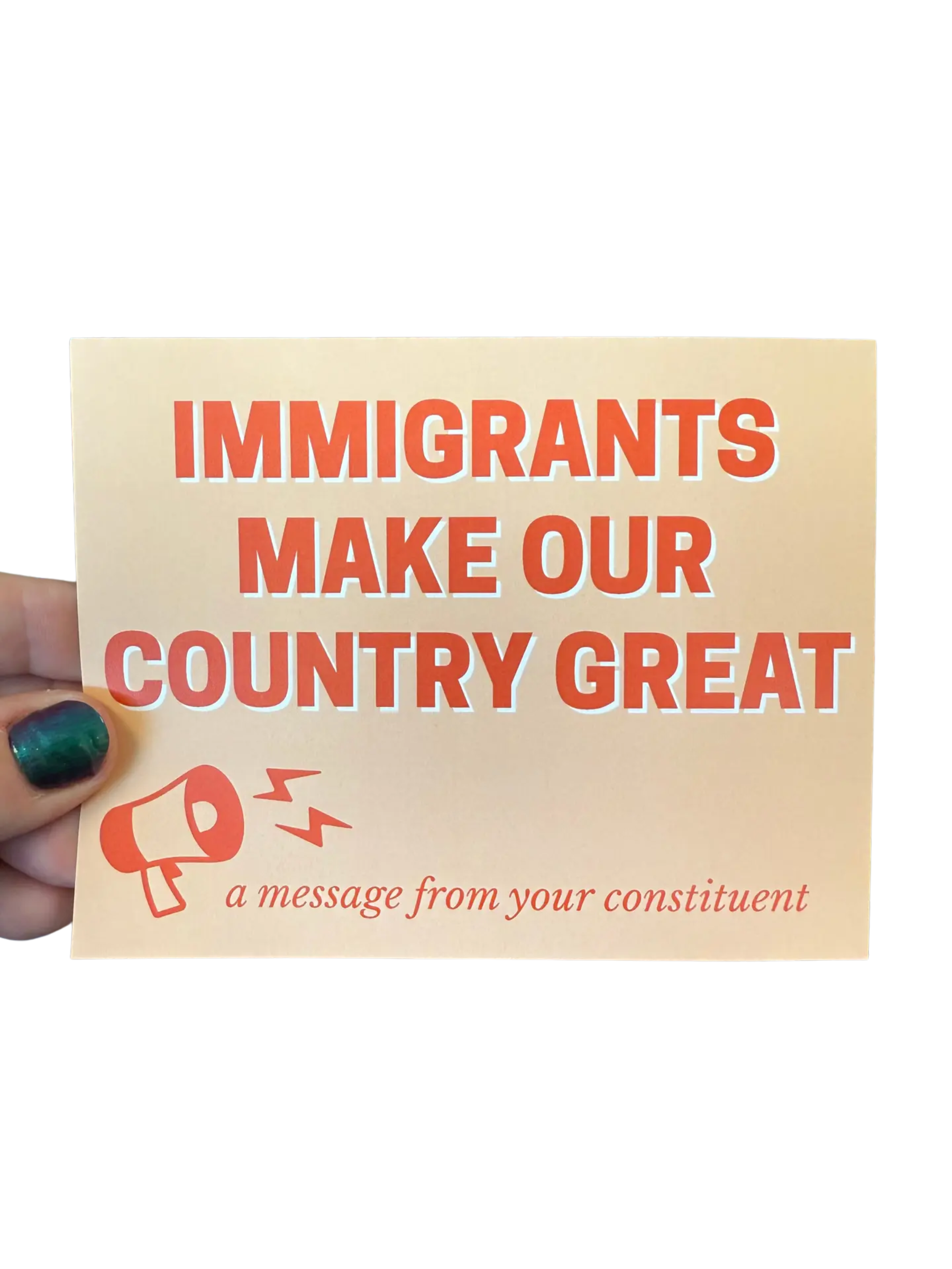 Write Your Rep: “A Message From Your Constituent” Political Postcards