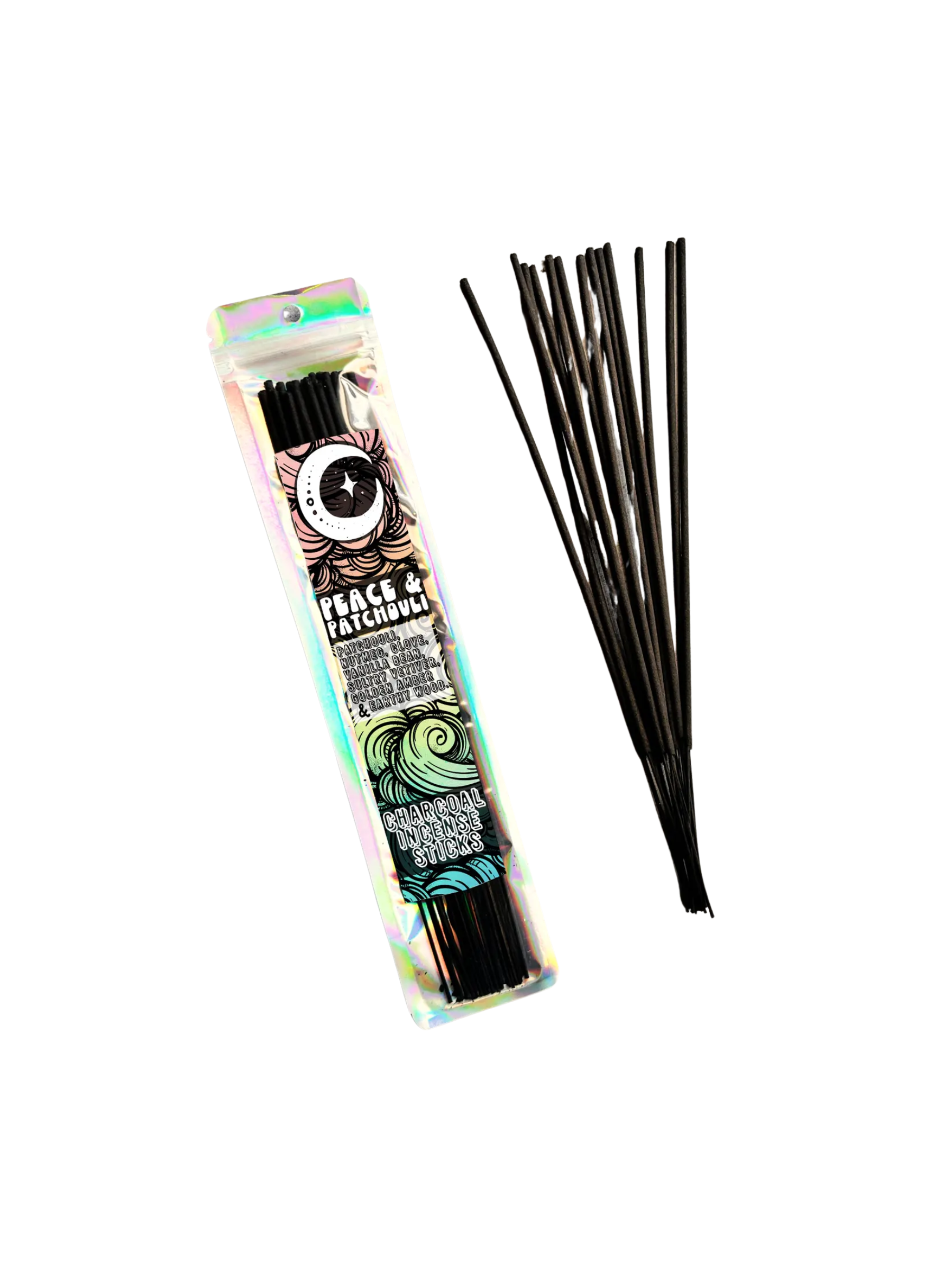 Peace & Patchouli Charcoal Incense Sticks
