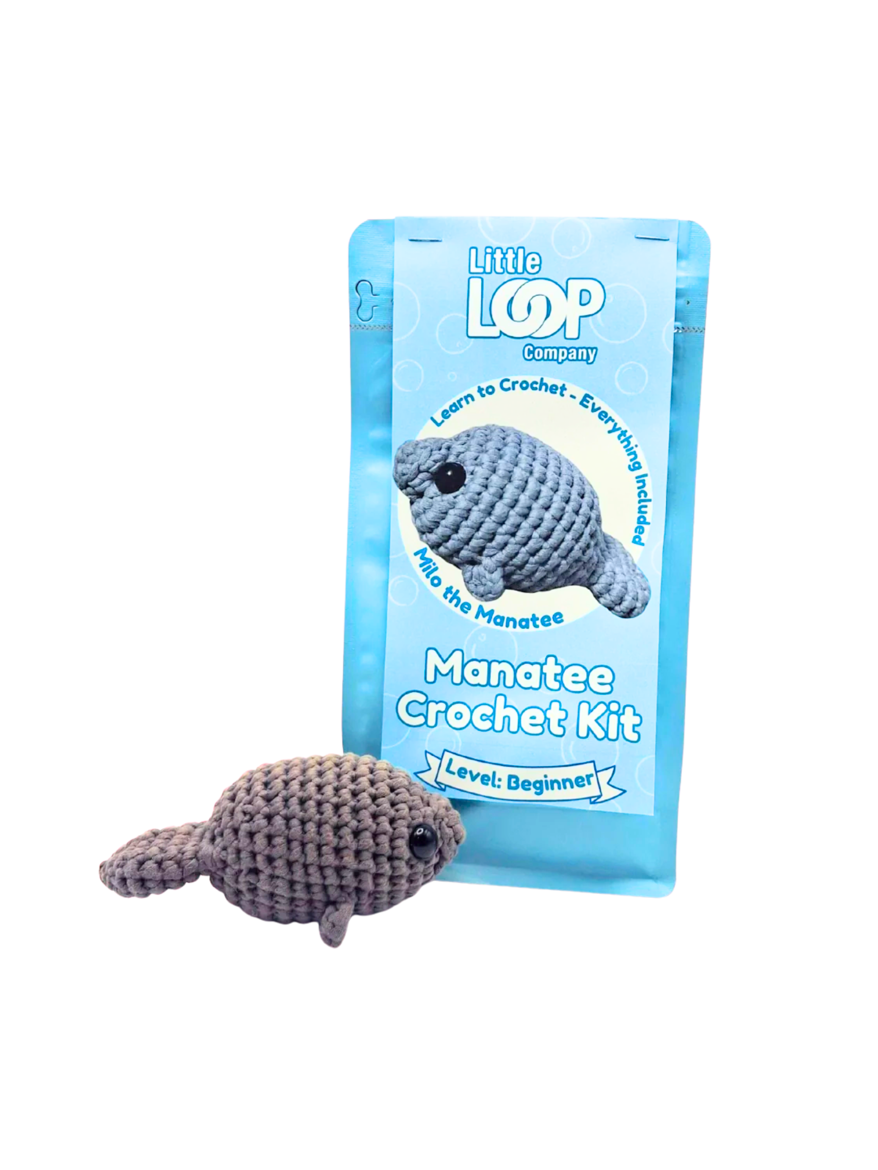Milo the Manatee – Beginner Crochet Kit