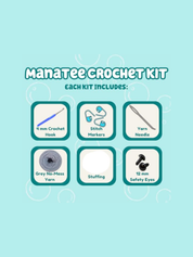 Milo the Manatee – Beginner Crochet Kit