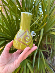 Ceramic Bong - Olive Diamond by Robinina