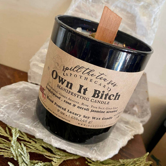 Own It Bitch Manifesting Soy Wax Candle
