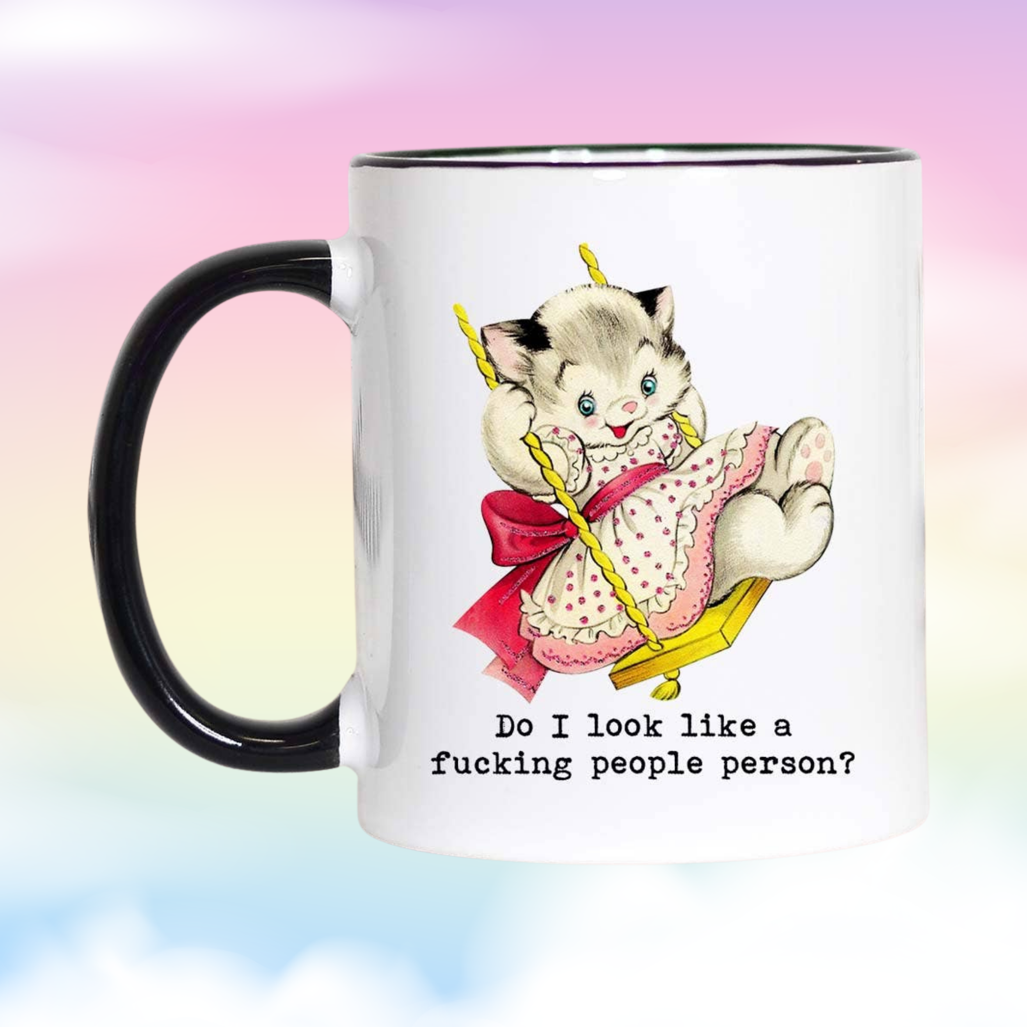 Do I Look Like a People Person Ceramic Mug