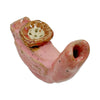 Fly High Pinky Pink Ceramic Pipe by Robinina