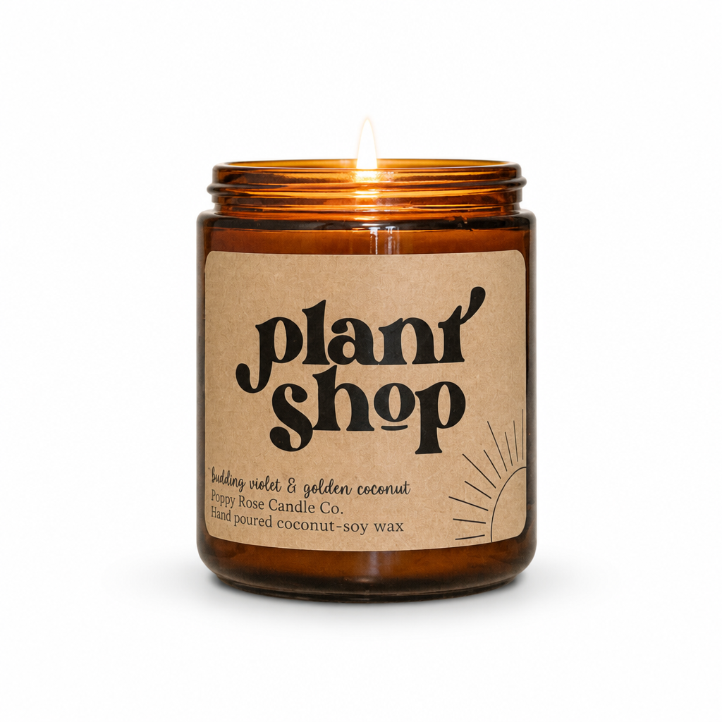 Plant Shop Candle