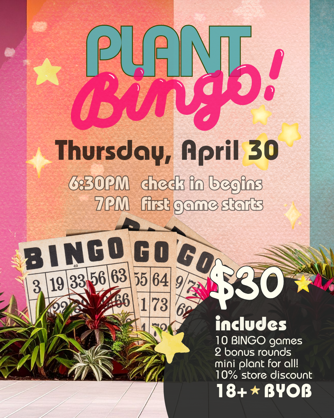 Plant Bingo: April 30