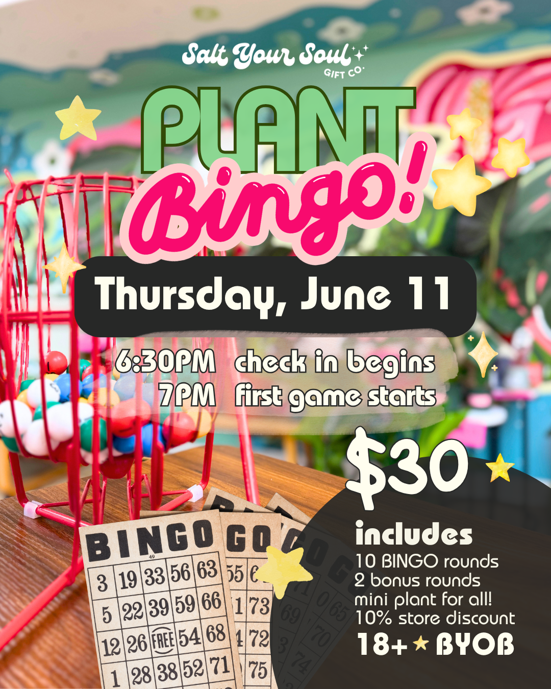 Plant Bingo: Thursday, June 11