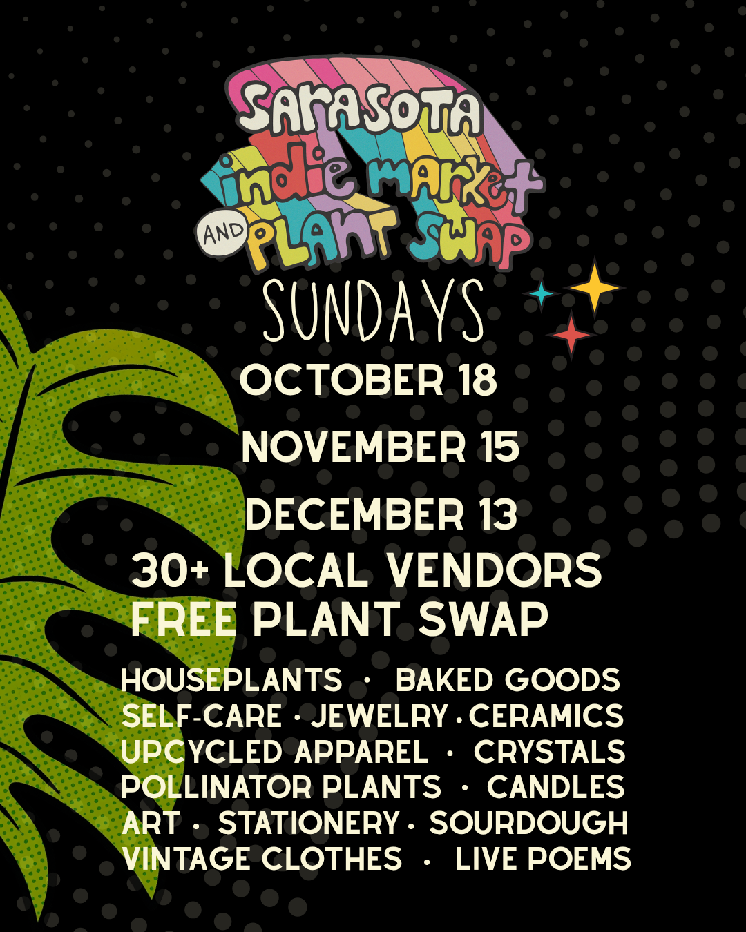 Sarasota Indie Market & Plant Swap