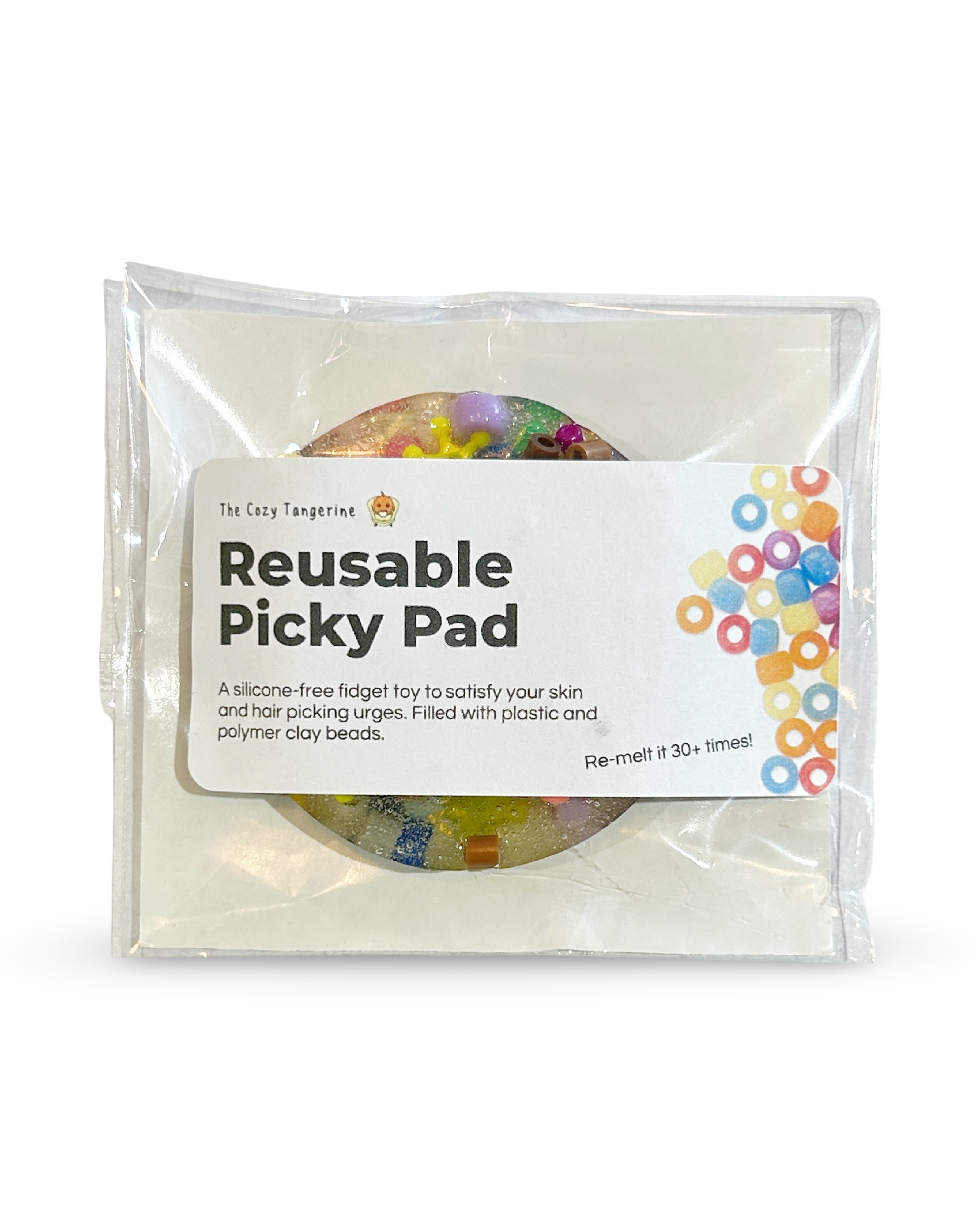 Reusable Picky Pad – Sensory Fidget for Skin & Hair Picking (30+ Uses!)