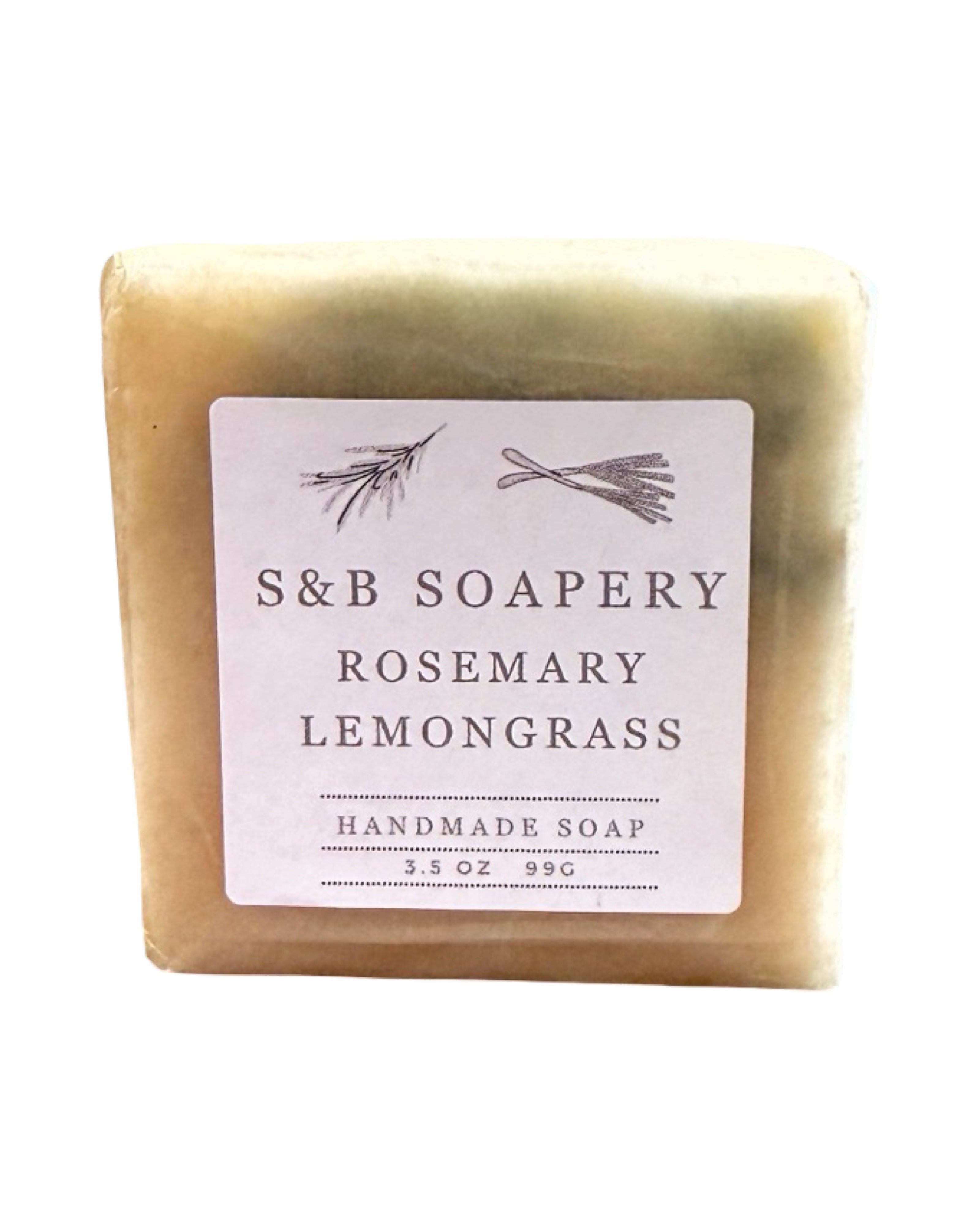 Rosemary Lemongrass Artisan Soap