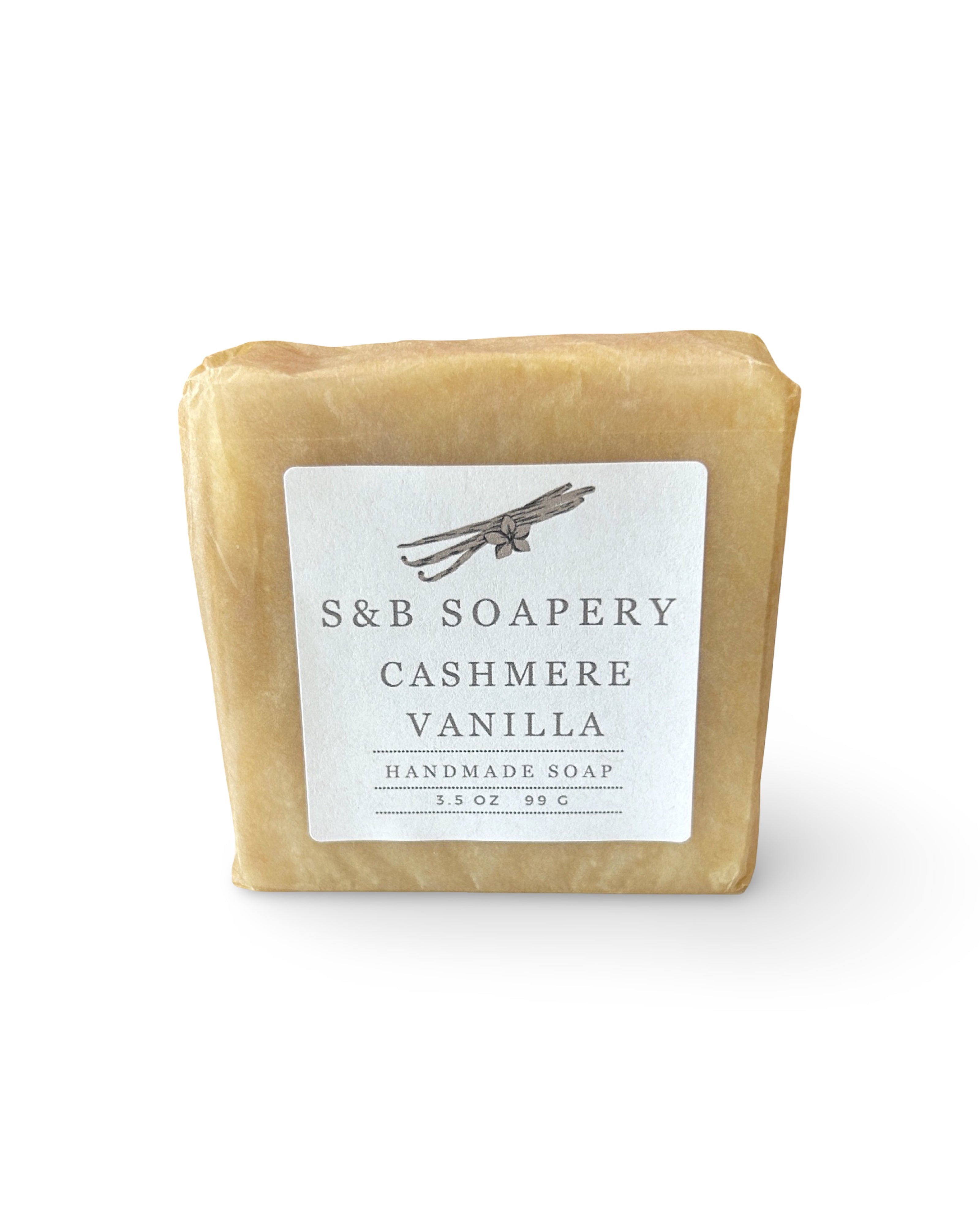 Cashmere Vanilla Vegan Soap Bar