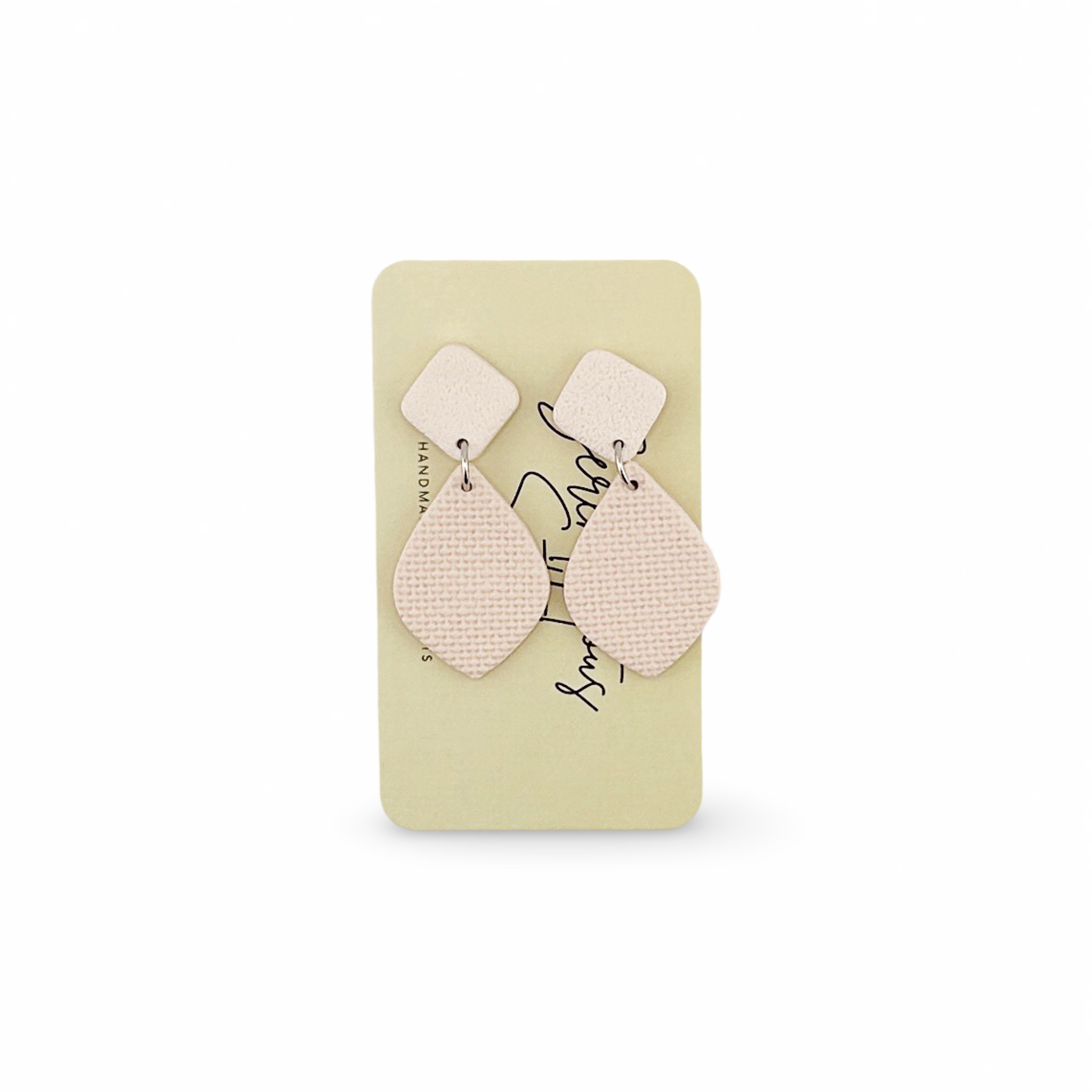 Light Pink Drop Earrings