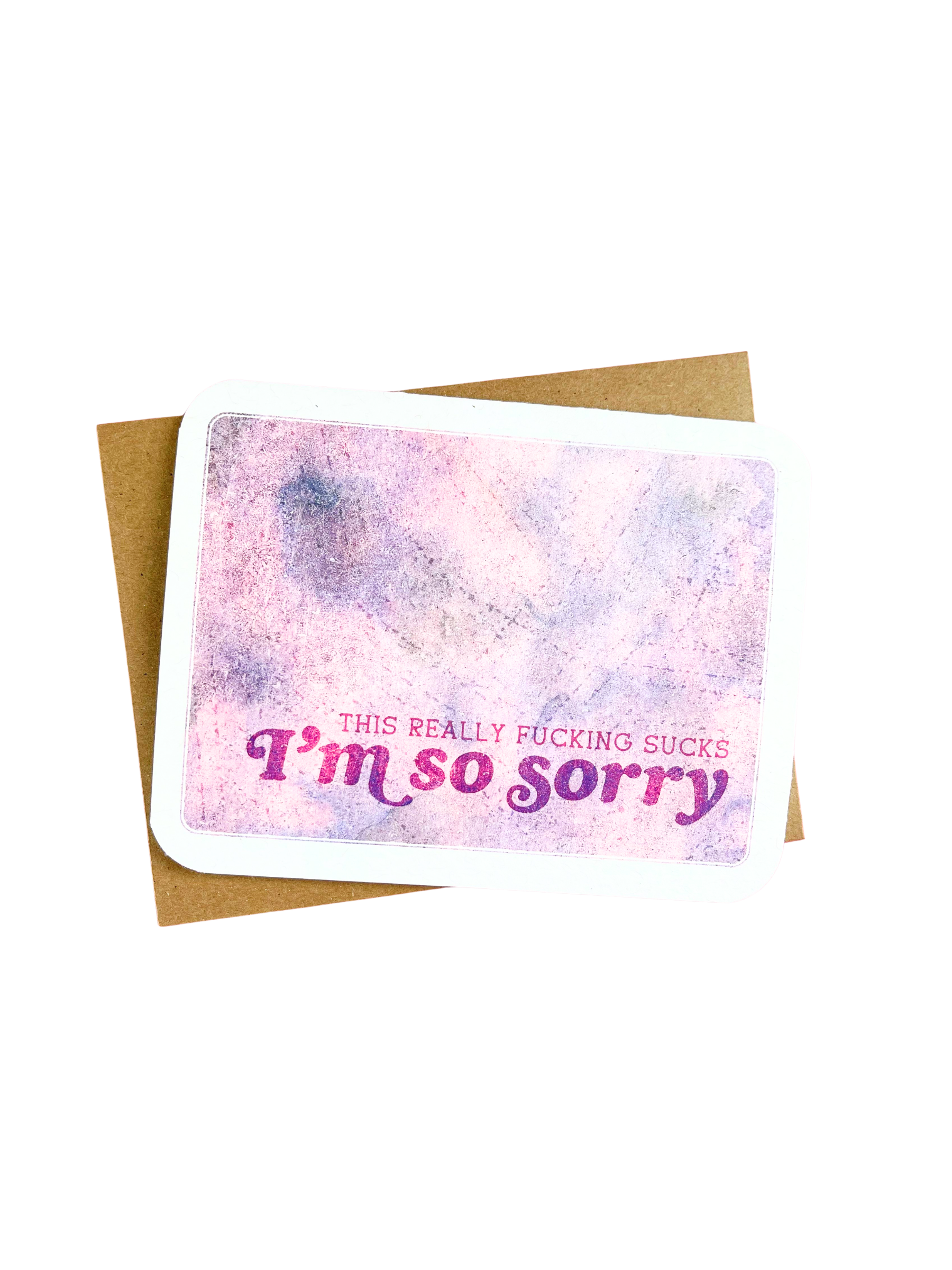 I'm So Sorry Sympathy Card