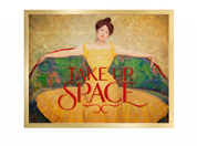 Take Up Space Vintage Art Print