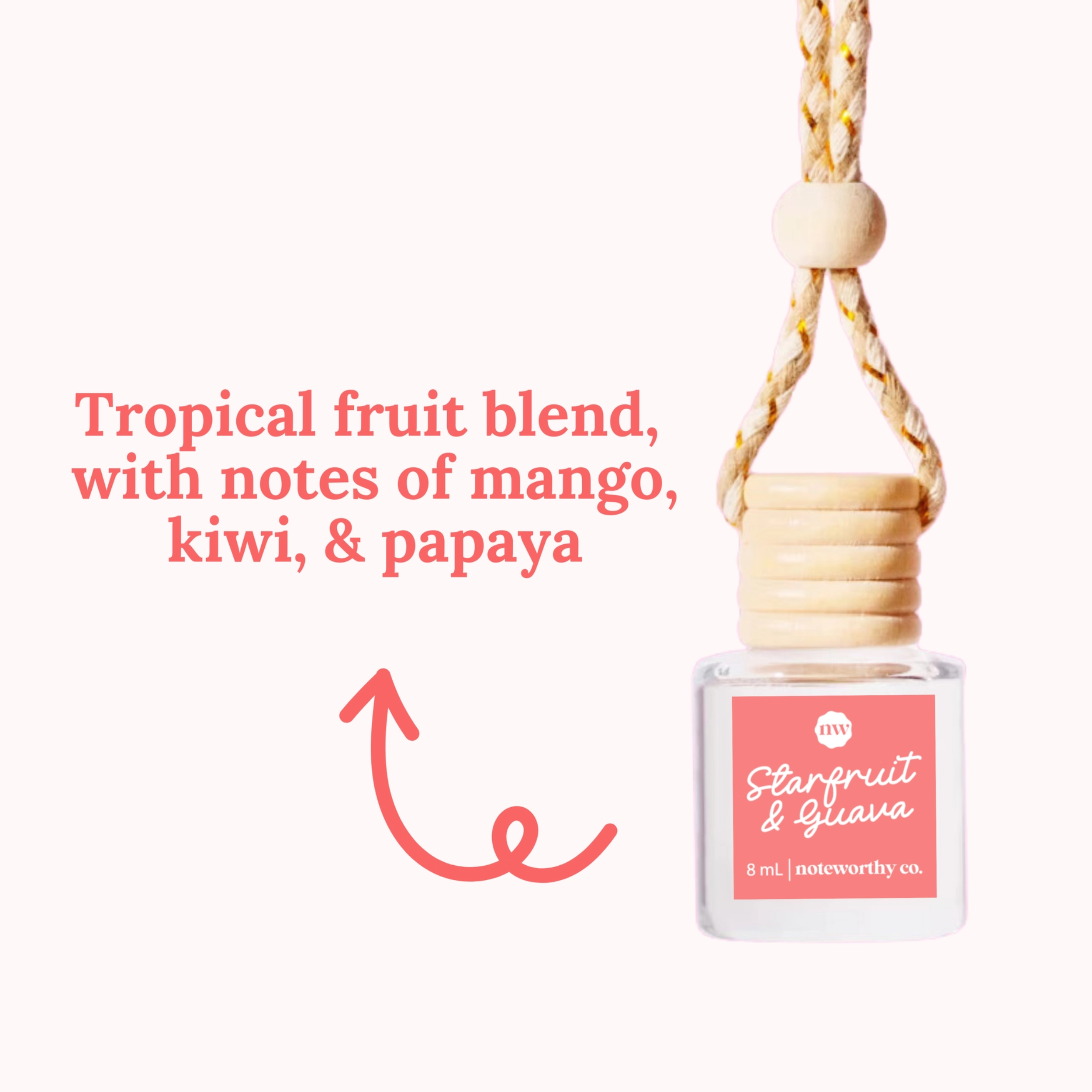 Hanging Essential Oil Diffuser - 15+ Scents