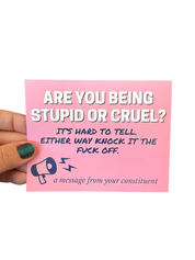 Write Your Rep: “A Message From Your Constituent” Political Postcards