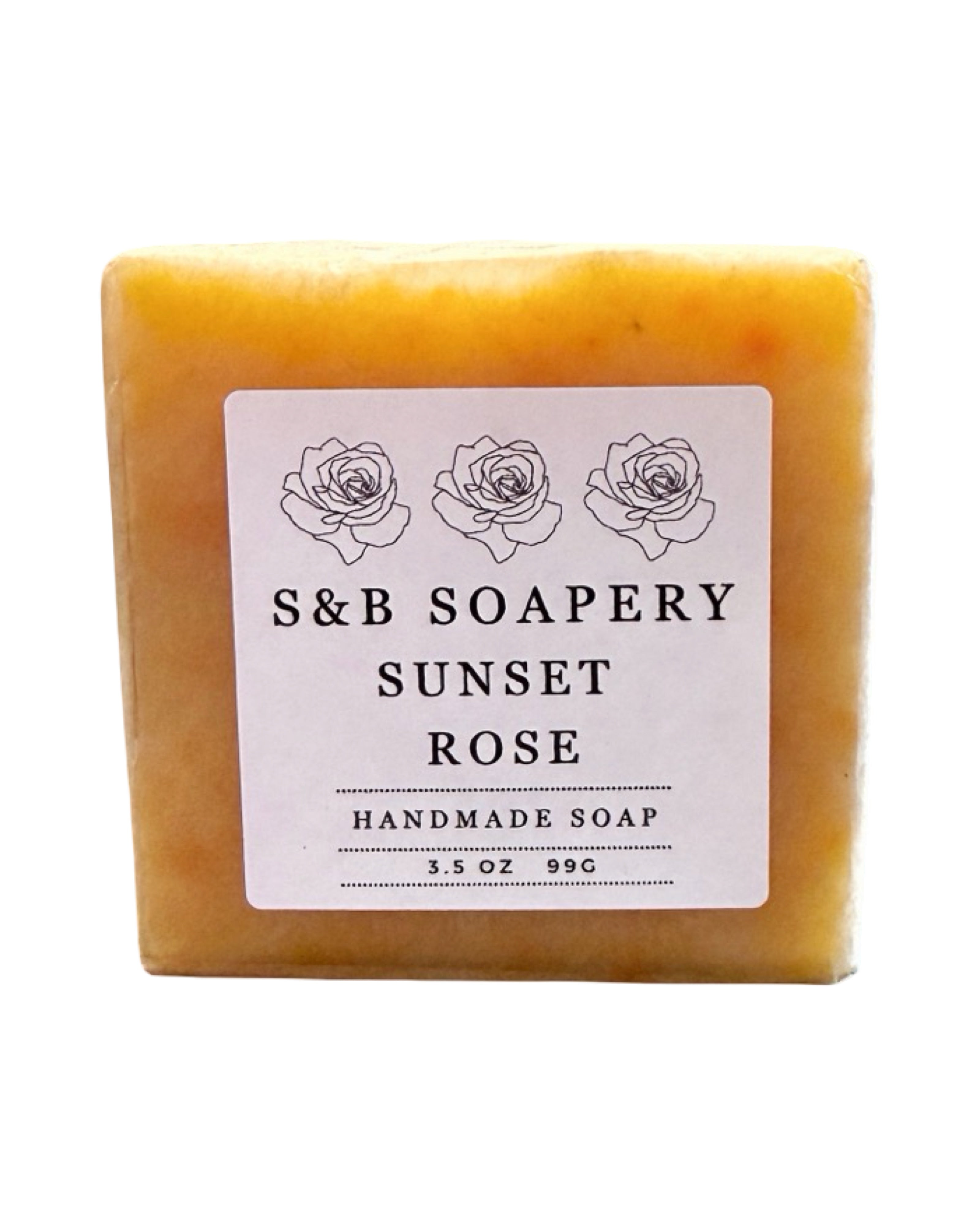Sunset Rose Artisan Soap