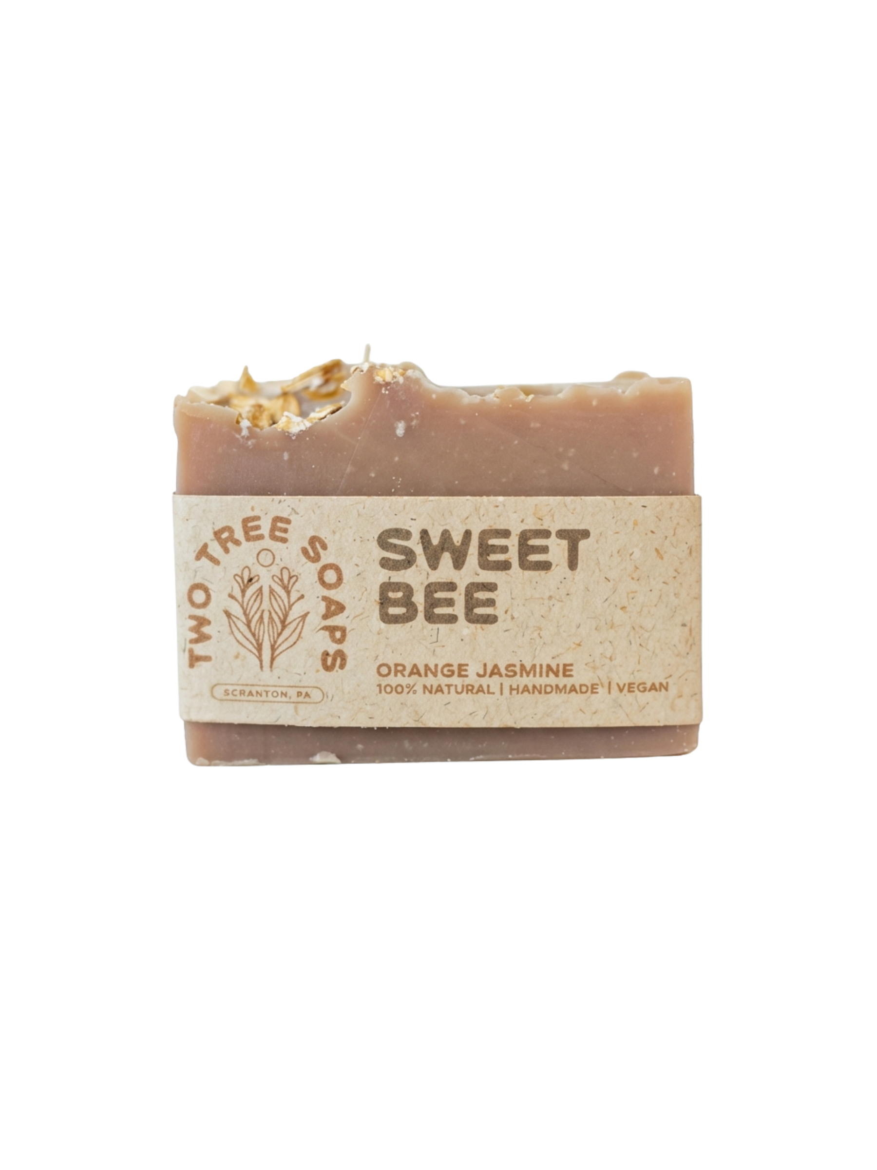 Sweet Bee Bar Soap – Citrus & Jasmine (Vegetarian, Palm-Free)